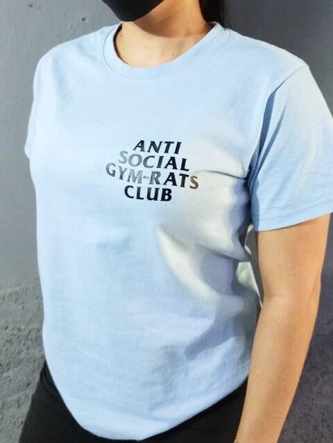 Camisa Anti Social Gym-Rats Club