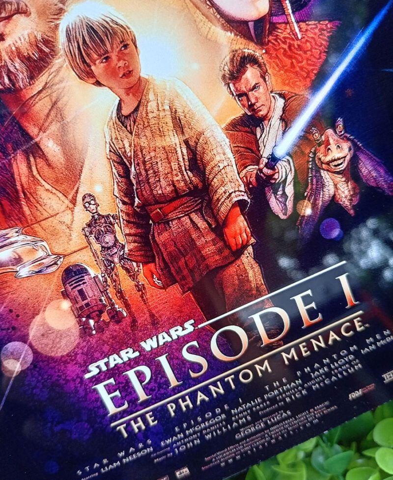 Mini Poster Personalizado Star Wars Episodio 2 - Imagen 3