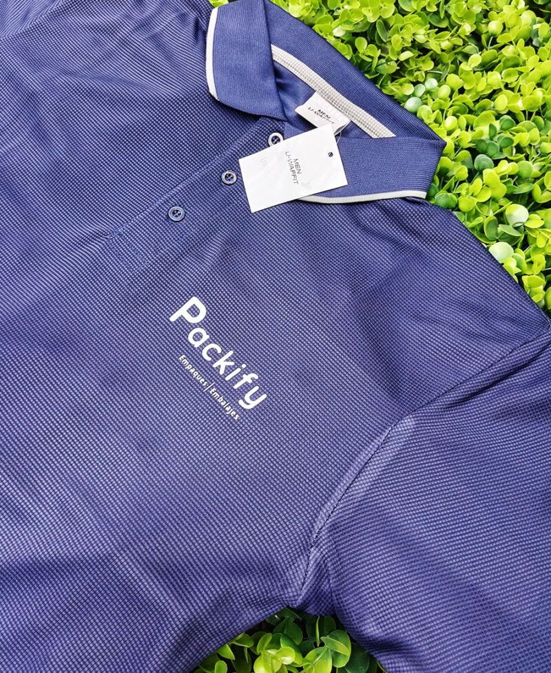 Camisa Personalizada Polo Waffit Logo Packify