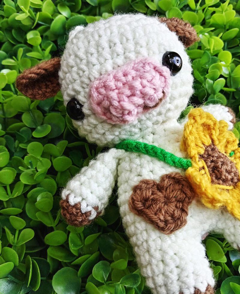 Figura De Vaca En Crochet - Imagen 2