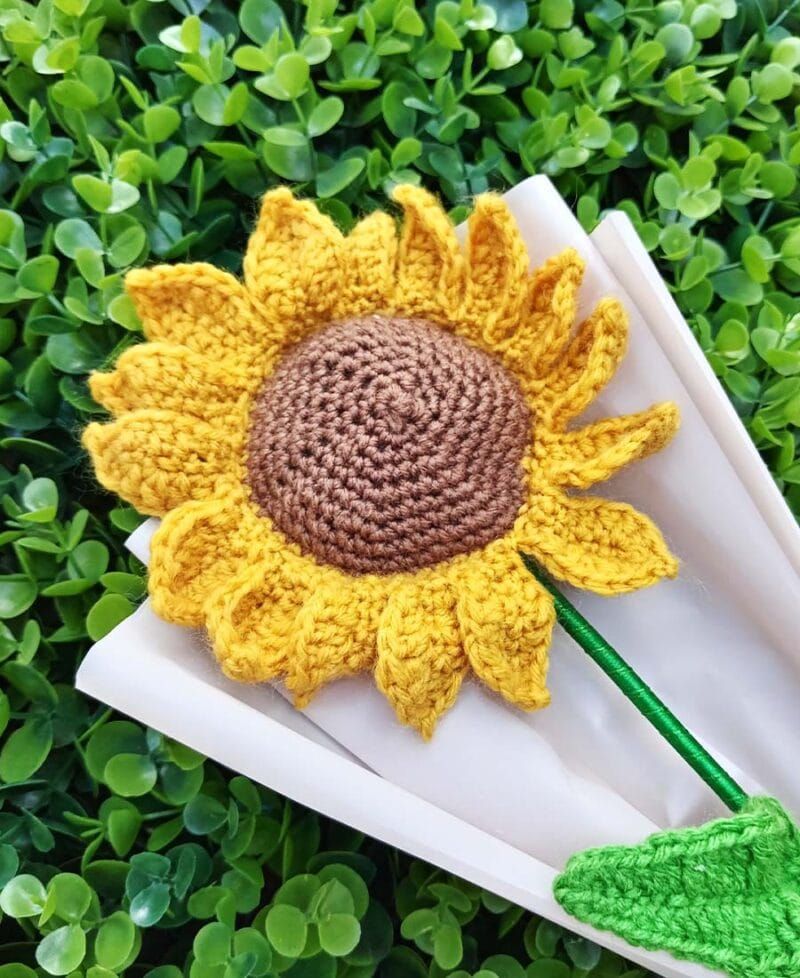 Girasol En Crochet