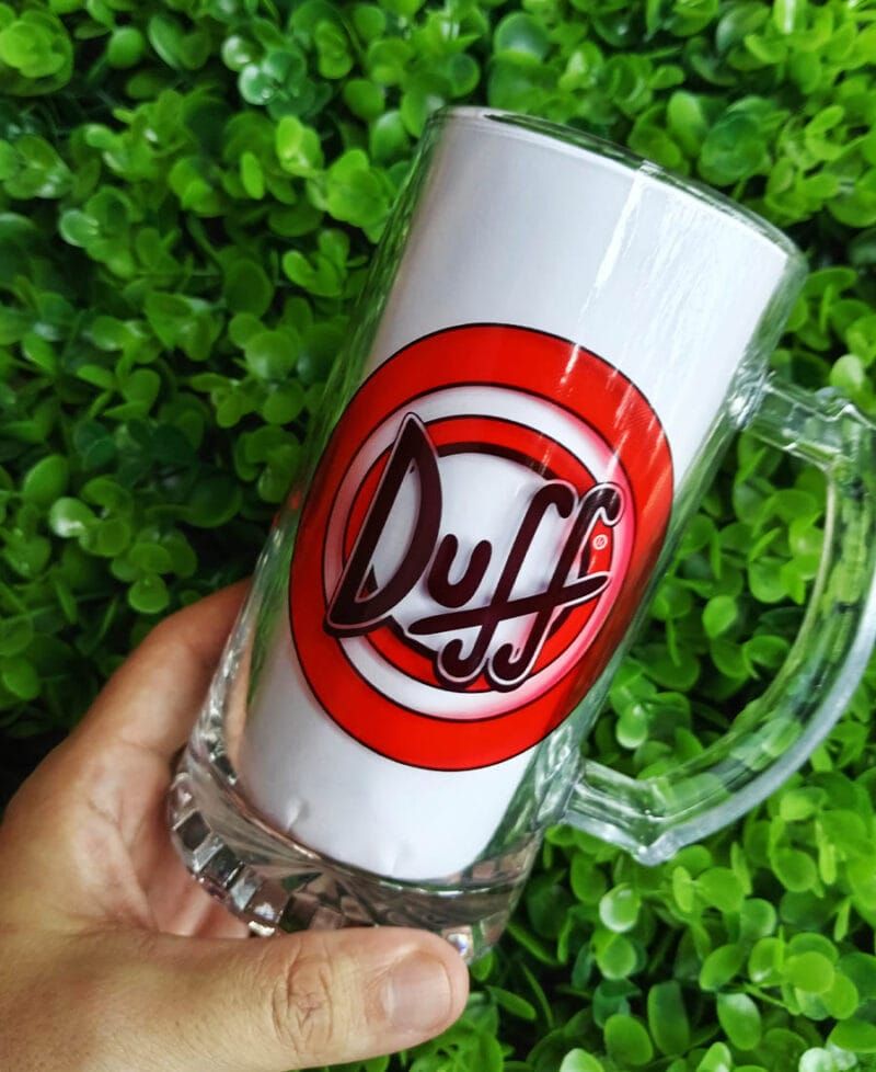 Jarra Cervecera Personalizada Logo Cerveza Duff - Imagen 5