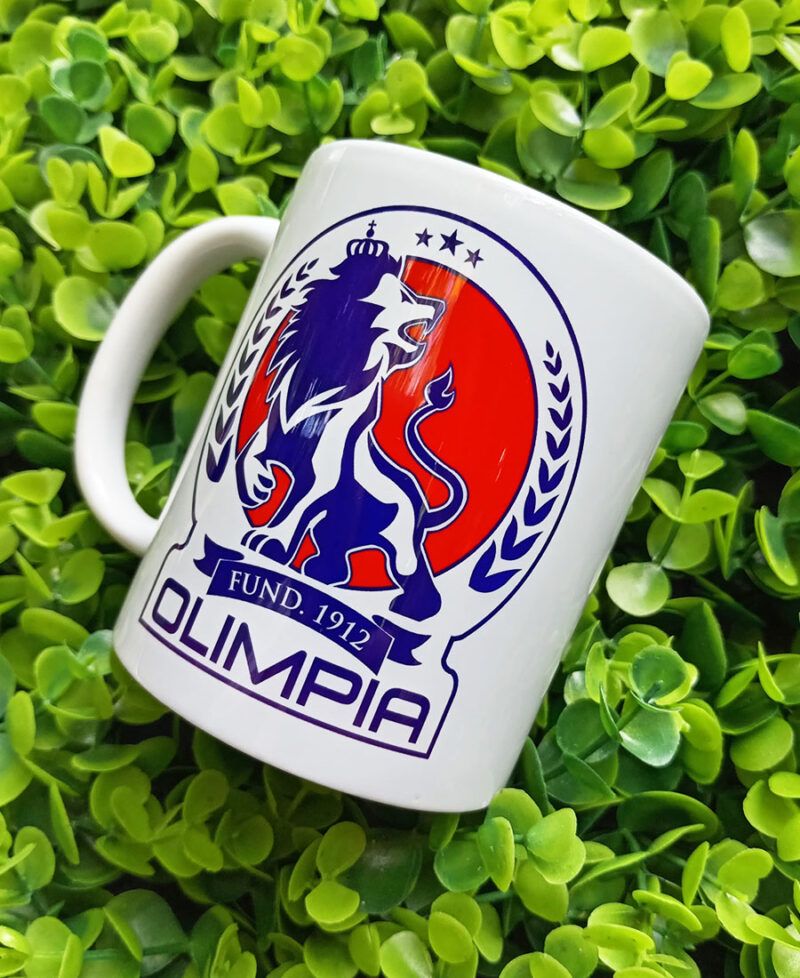 Taza Blanca Personalizada Club Deportivo Olimpia - Imagen 2