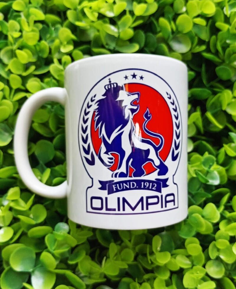 Taza Blanca Personalizada Club Deportivo Olimpia