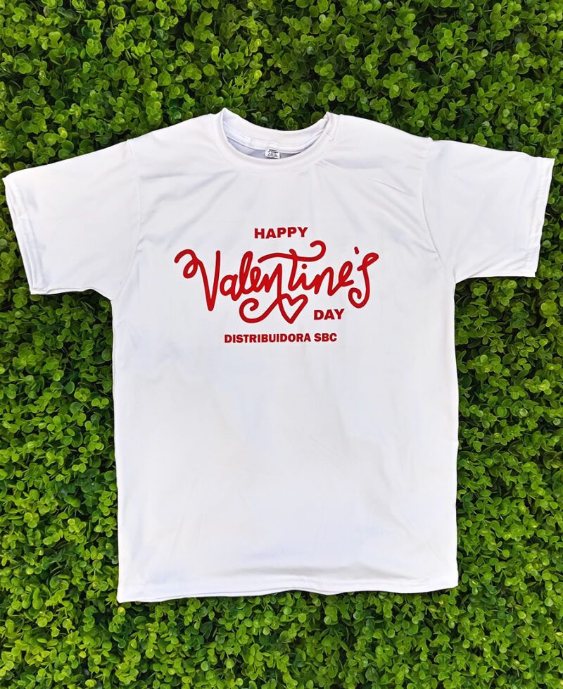 Camisa Blanca Personalizada San Valentin - Imagen 2