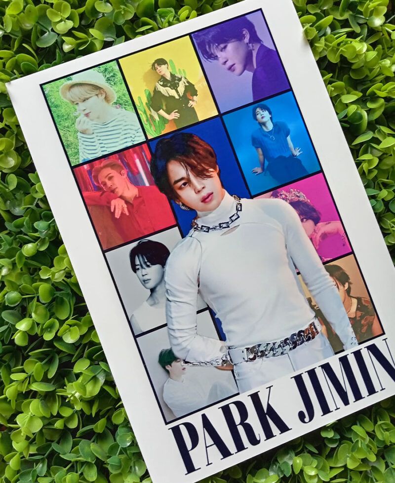 Poster A4 Park Jimin - Imagen 2