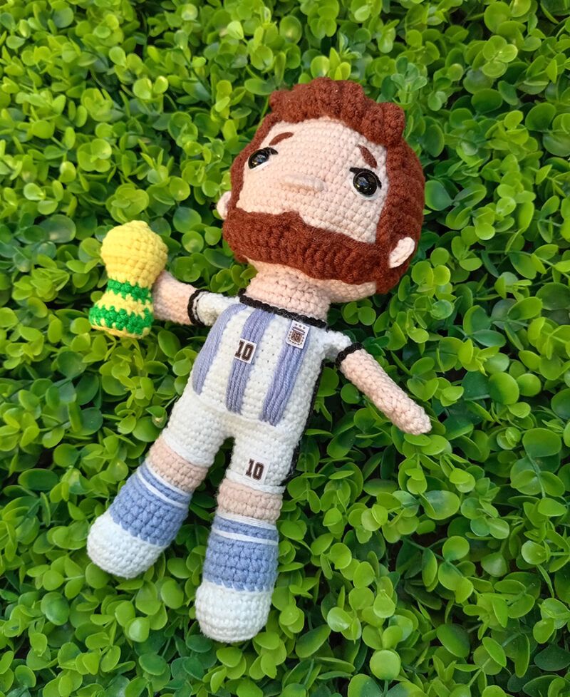 Amigurumi Personalizado Messi - Imagen 2