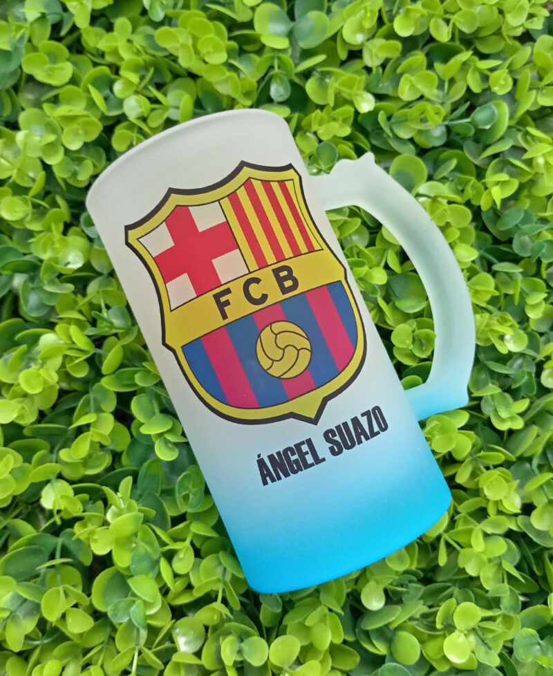 Jarra Cervecera Personalizada FC Barcelona - Imagen 2