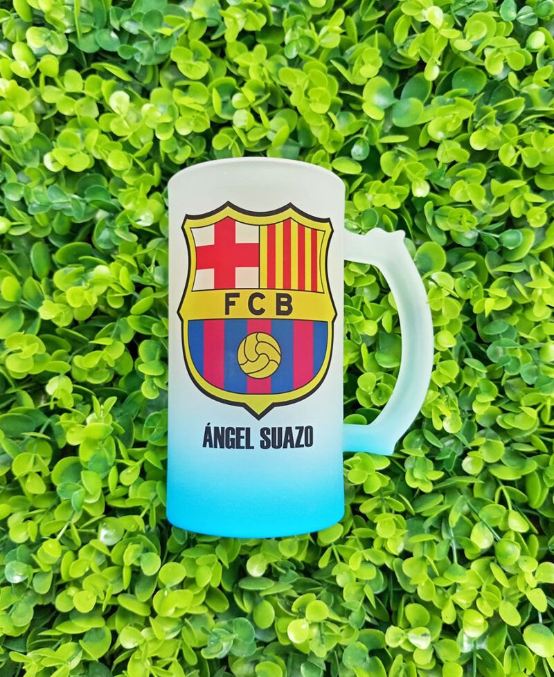 Jarra Cervecera Personalizada FC Barcelona