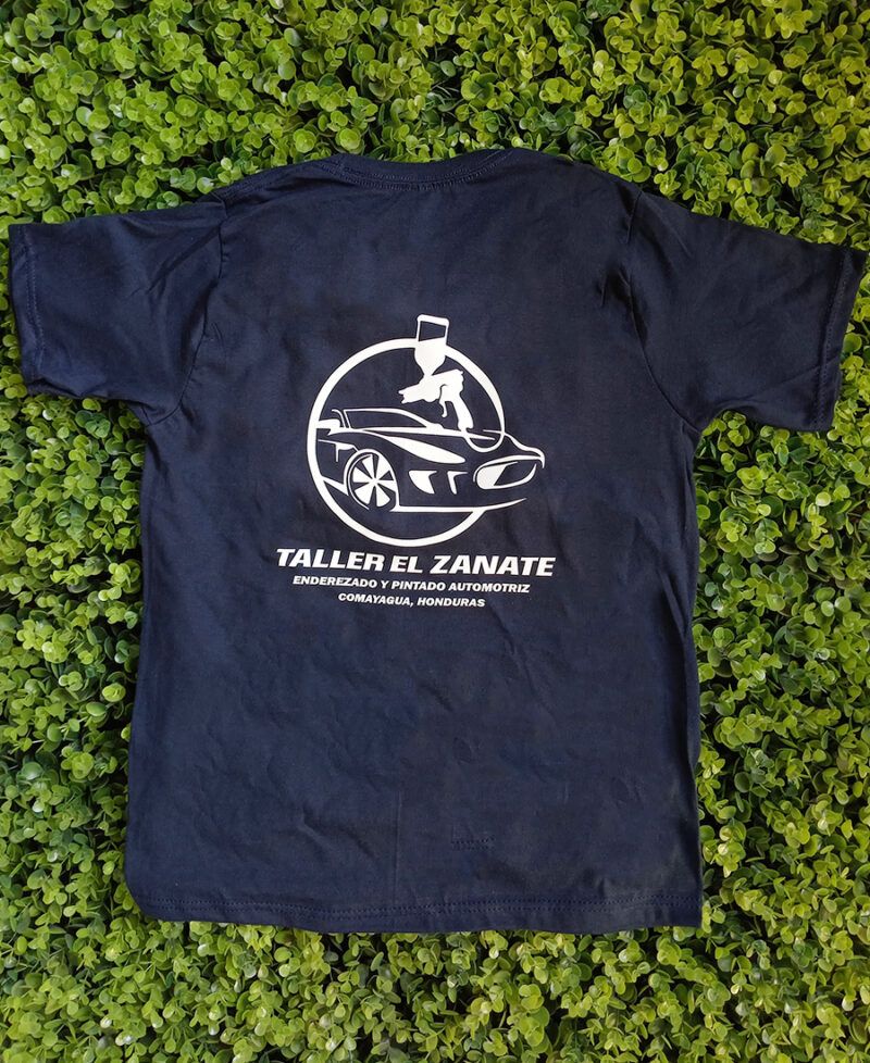 Camisa Promocional - Taller El Zanate Con Vinilo Reflectivo - Imagen 2