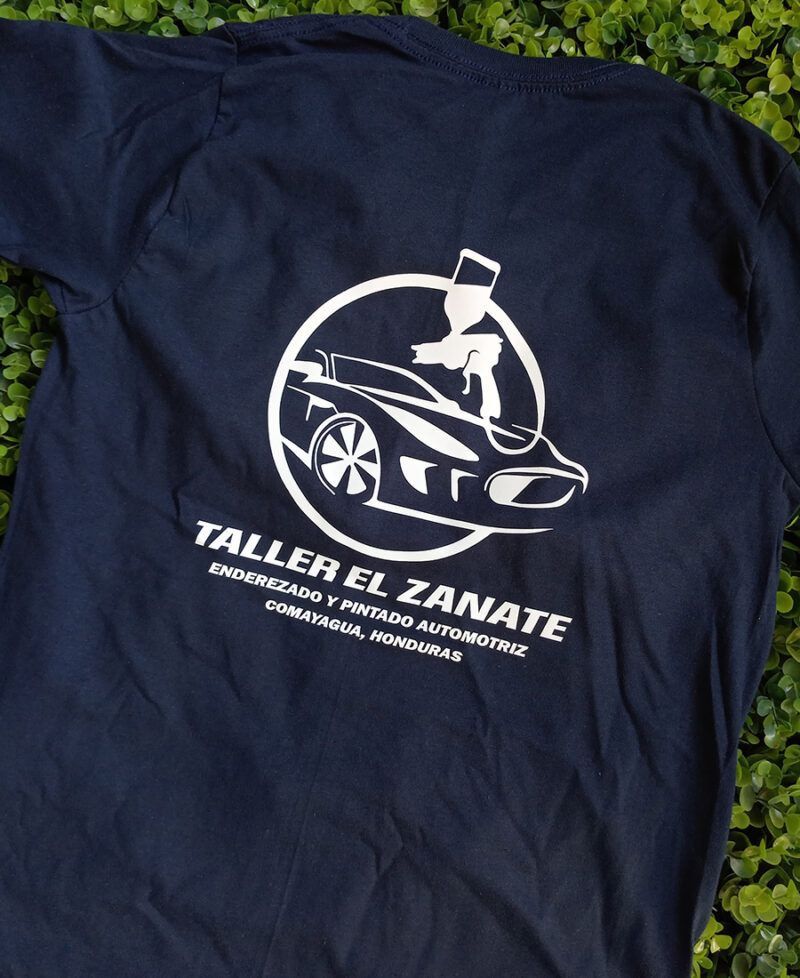 Camisa Promocional - Taller El Zanate Con Vinilo Reflectivo