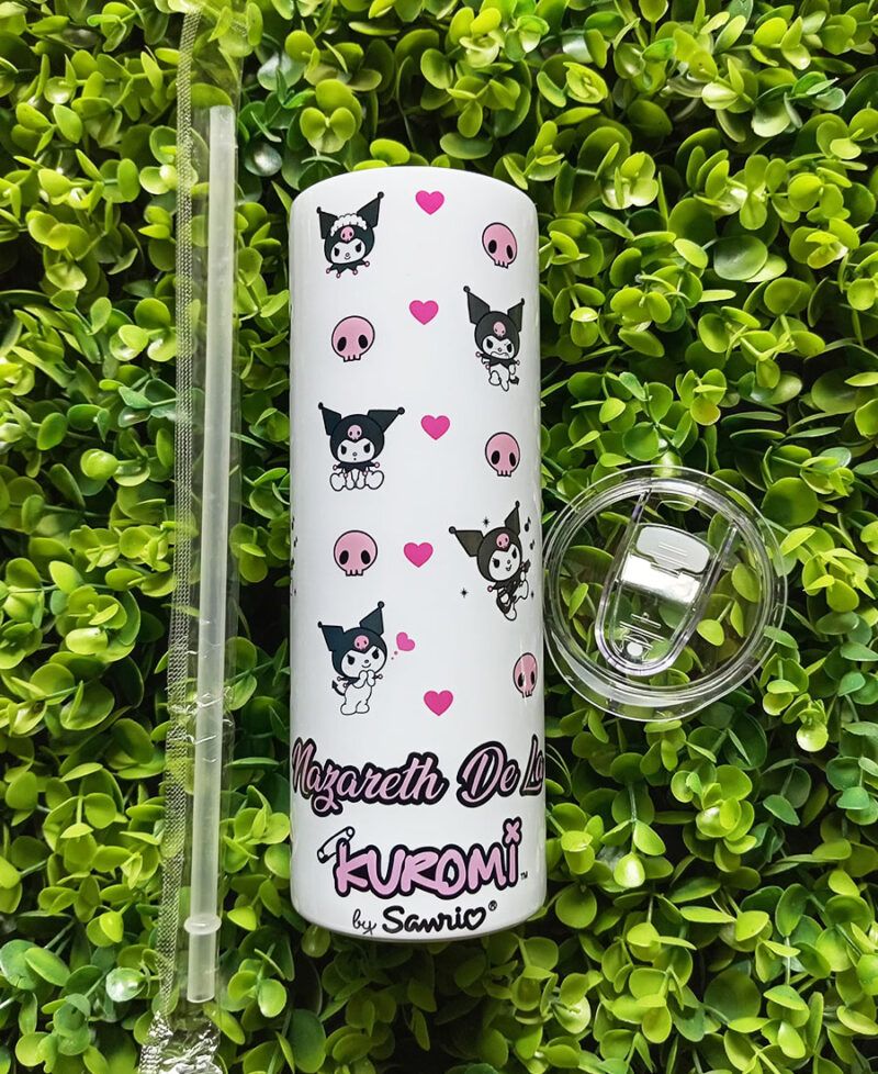 Botella Skinny De Acero Personalizada Kuromi
