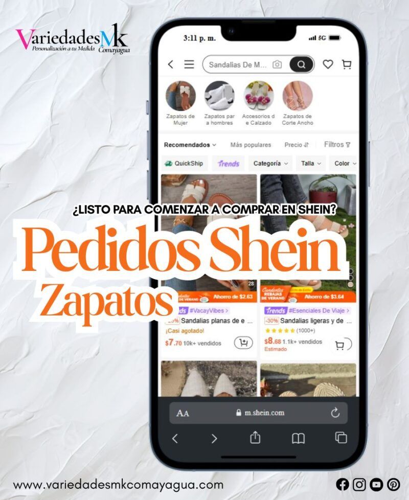 Servicio de Compras y Pedidos Shein Honduras