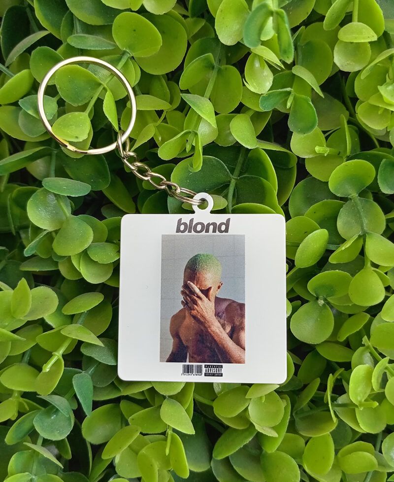 Llavero Cuadrado Personalizado Blond Frank Ocean