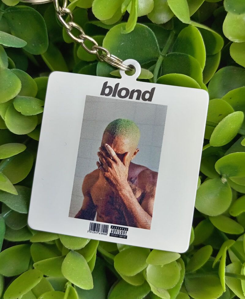 Llavero Cuadrado Personalizado Blond Frank Ocean - Imagen 2