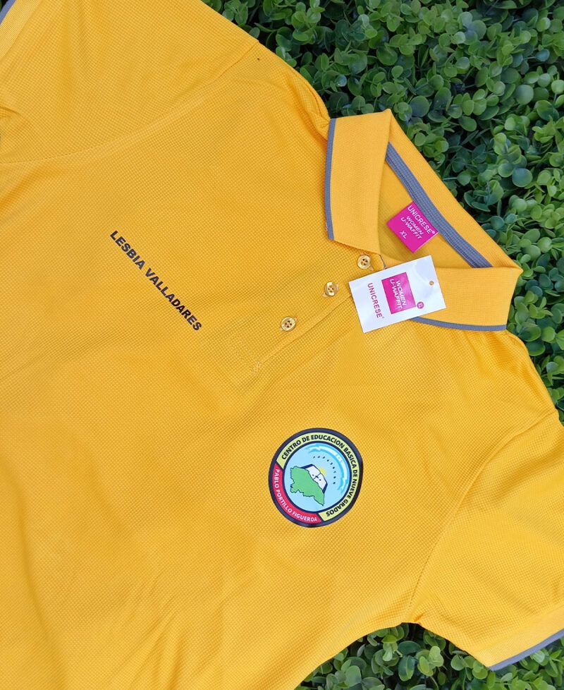Camisa Personalizada Polo Waffit Centro Basico Pablo Portillo