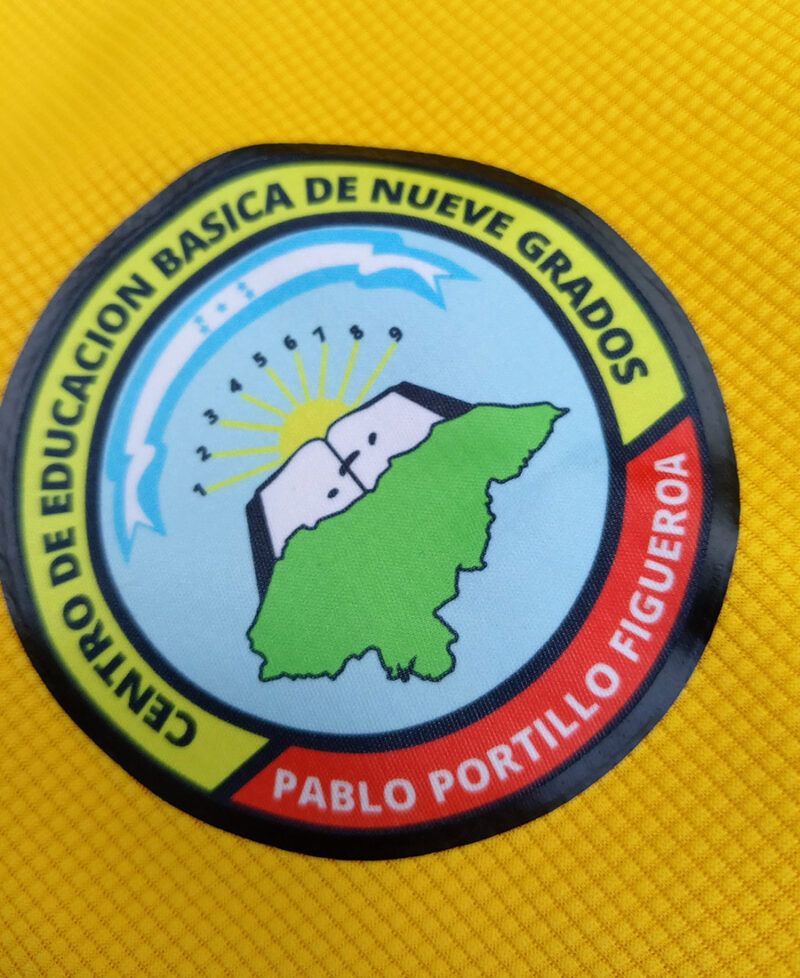 Camisa Personalizada Polo Waffit Centro Basico Pablo Portillo - Imagen 4