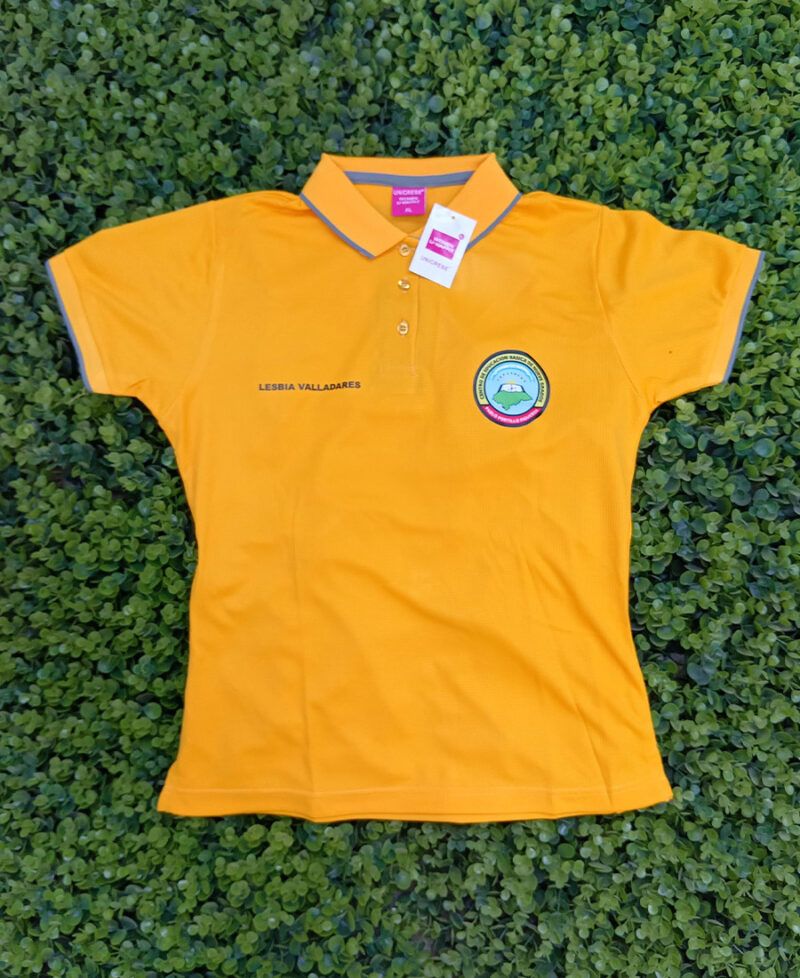 Camisa Personalizada Polo Waffit Centro Basico Pablo Portillo - Imagen 2