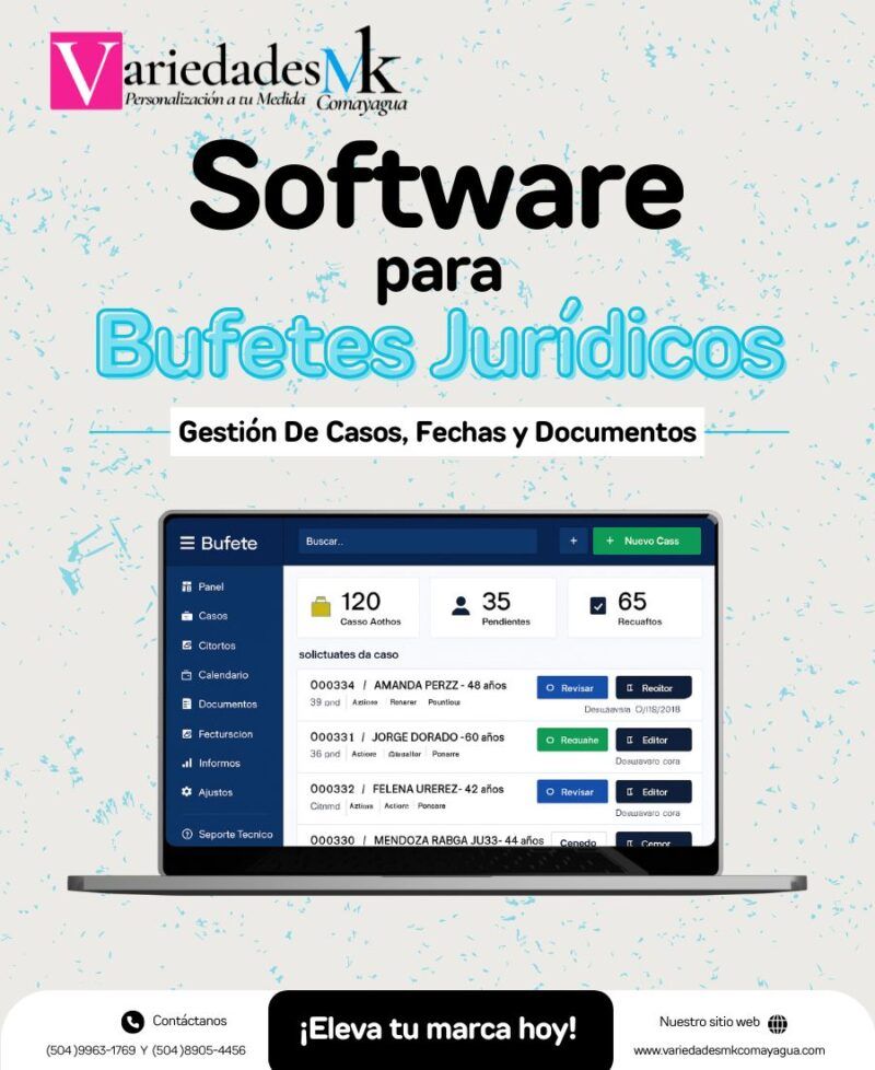 Software Para Bufete Jurídicos