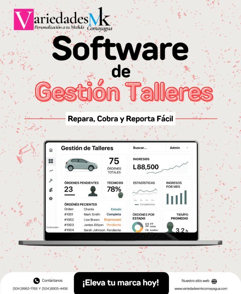 Software De Gestión de Talleres