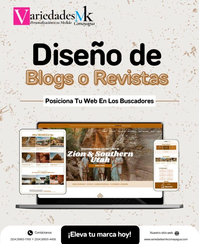 Diseño De Blogs O Revistas Web