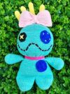 Muñeca de Crochet Trapos Lilo y Stitch