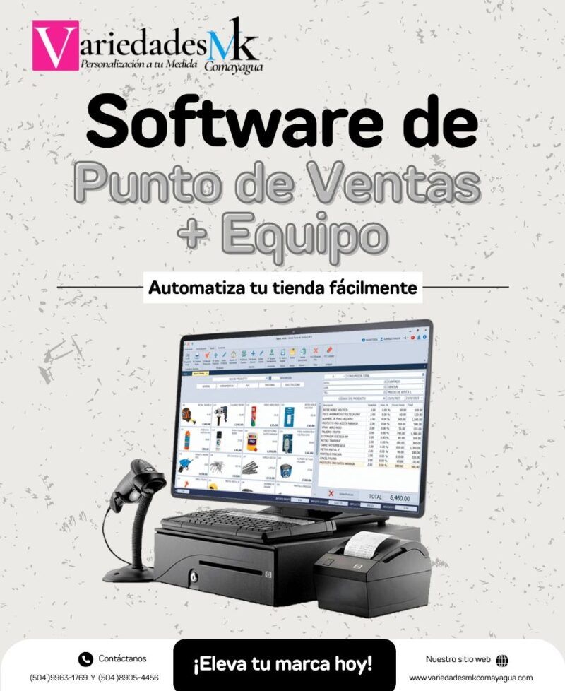 Software De Punto De Ventas Mas Equipo