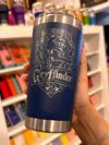 Vaso De Acero Personalizado Logo Gryffindor Con Grabado Laser