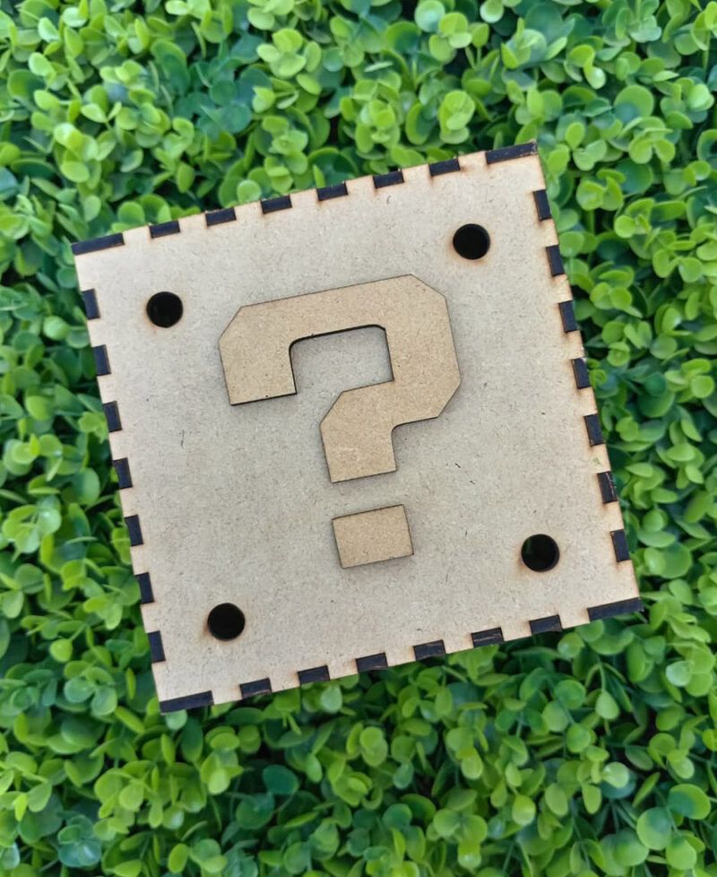 Caja De Super Mario Bross En Mdf - Imagen 3