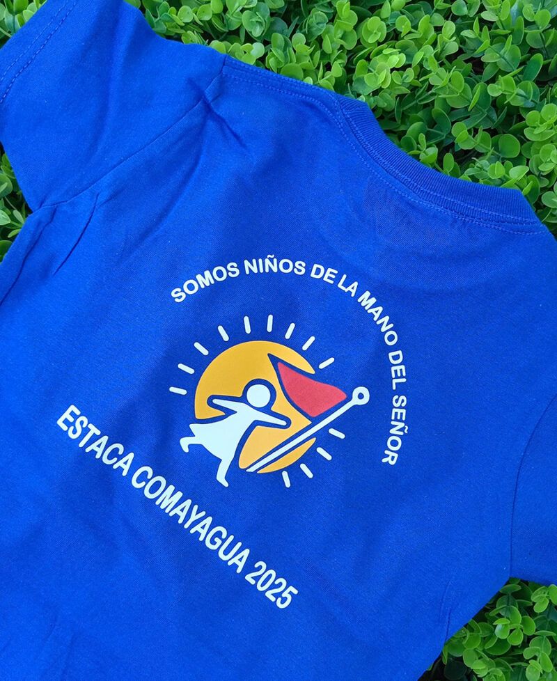 Camisa Personalizada Niños De La Mano Del Señor 5