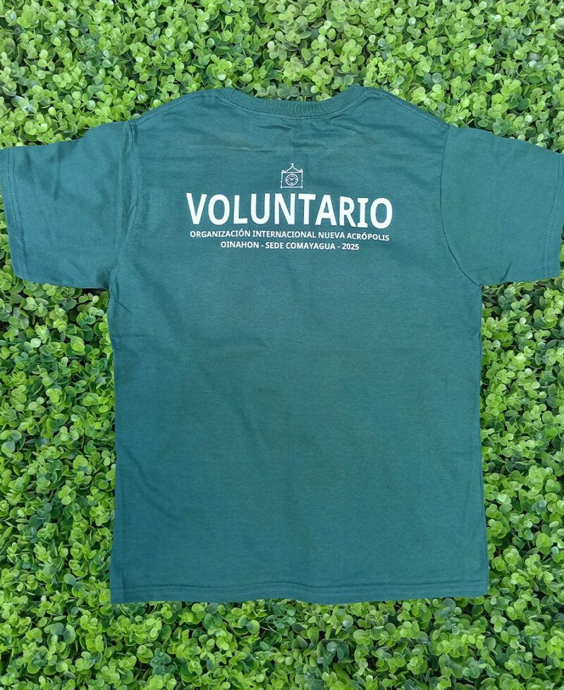 Camisa Personalizada Nueva Acrópolis Voluntariado 3