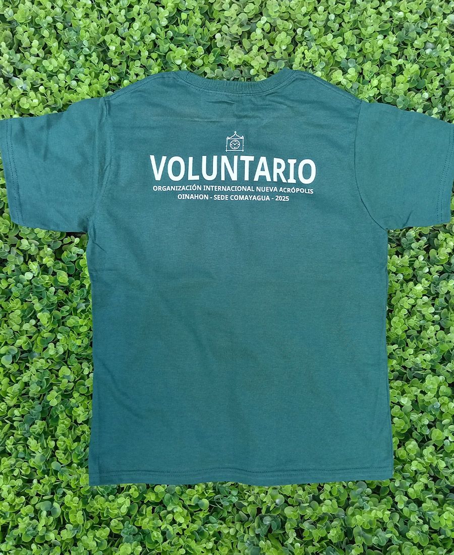 Camisa Personalizada Nueva Acrópolis Voluntariado 3