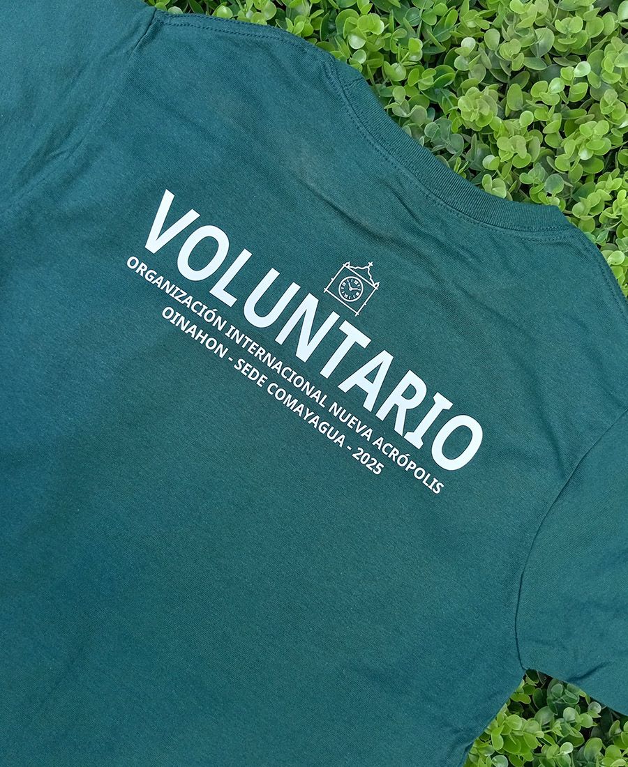 Camisa Personalizada Nueva Acrópolis Voluntariado 3