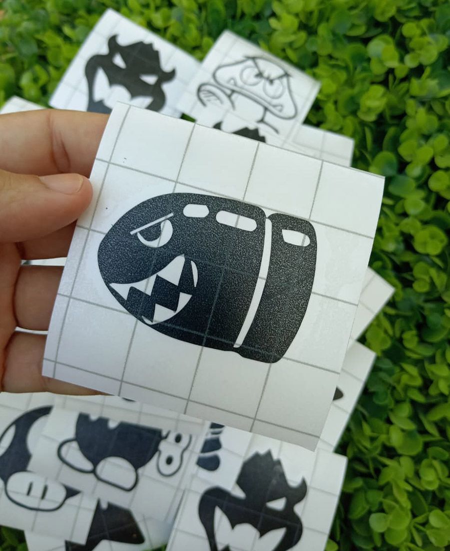 Figuras De Super Mario Bross En Vinil Adhesivo - Imagen 4