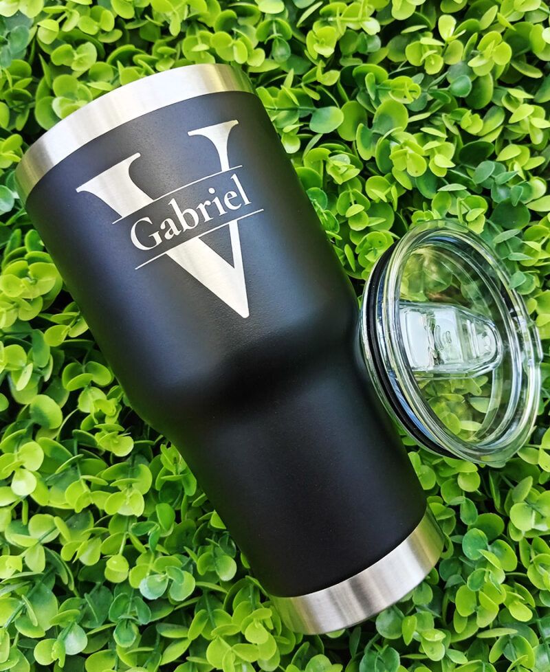 Vaso Tipo Yeti Personalizado Con Nombre En Grabado Laser