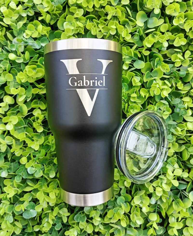 Vaso Tipo Yeti Personalizado Con Nombre En Grabado Laser
