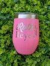 Vaso Vinero Personalizado Con Grabado Laser