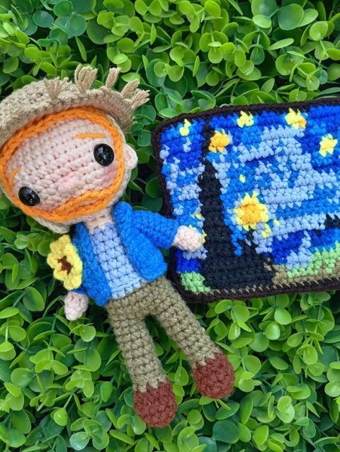 Figura De Crochet De Vincent Van Gogh