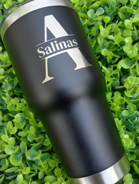 Vaso Tipo Yeti Personalizado Salinas En Grabado Laser