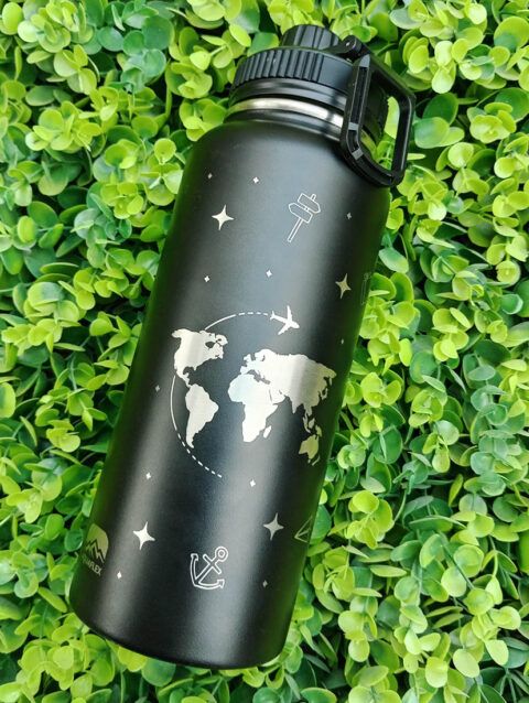 Botella Deportiva De Acero Personalizada Comercio Internacional